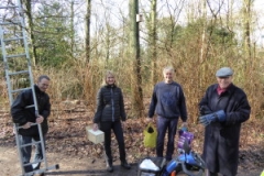 2016 maart 14 nestkastjes team