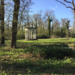 De Theekoepel van Eindenhout in het vroege voorjaar.
